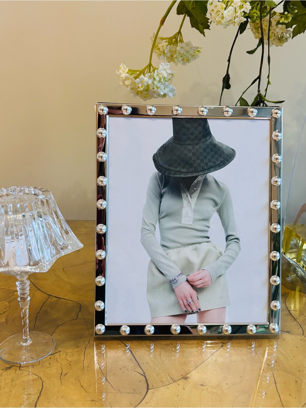 Custom Sleek Silver picture Frame